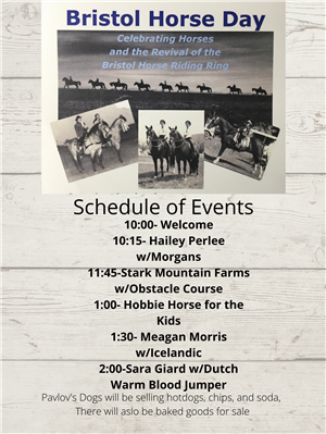 horse schedule