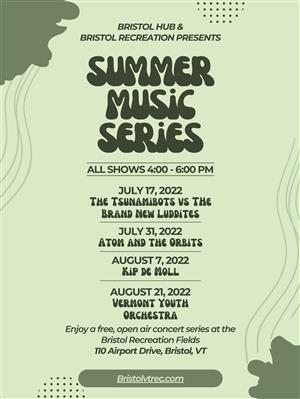 2022 summer music series poster