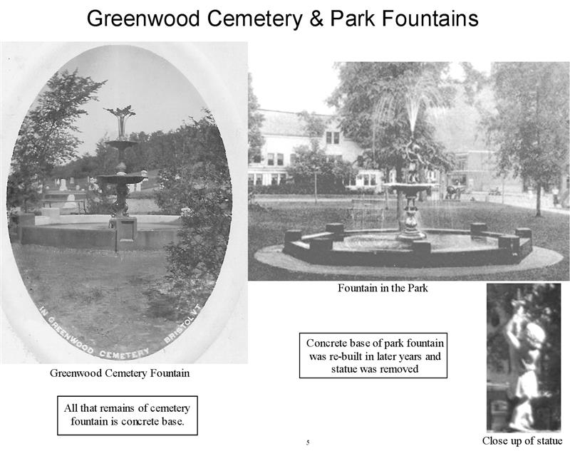 Park Fountain & Greenwood Cemetery